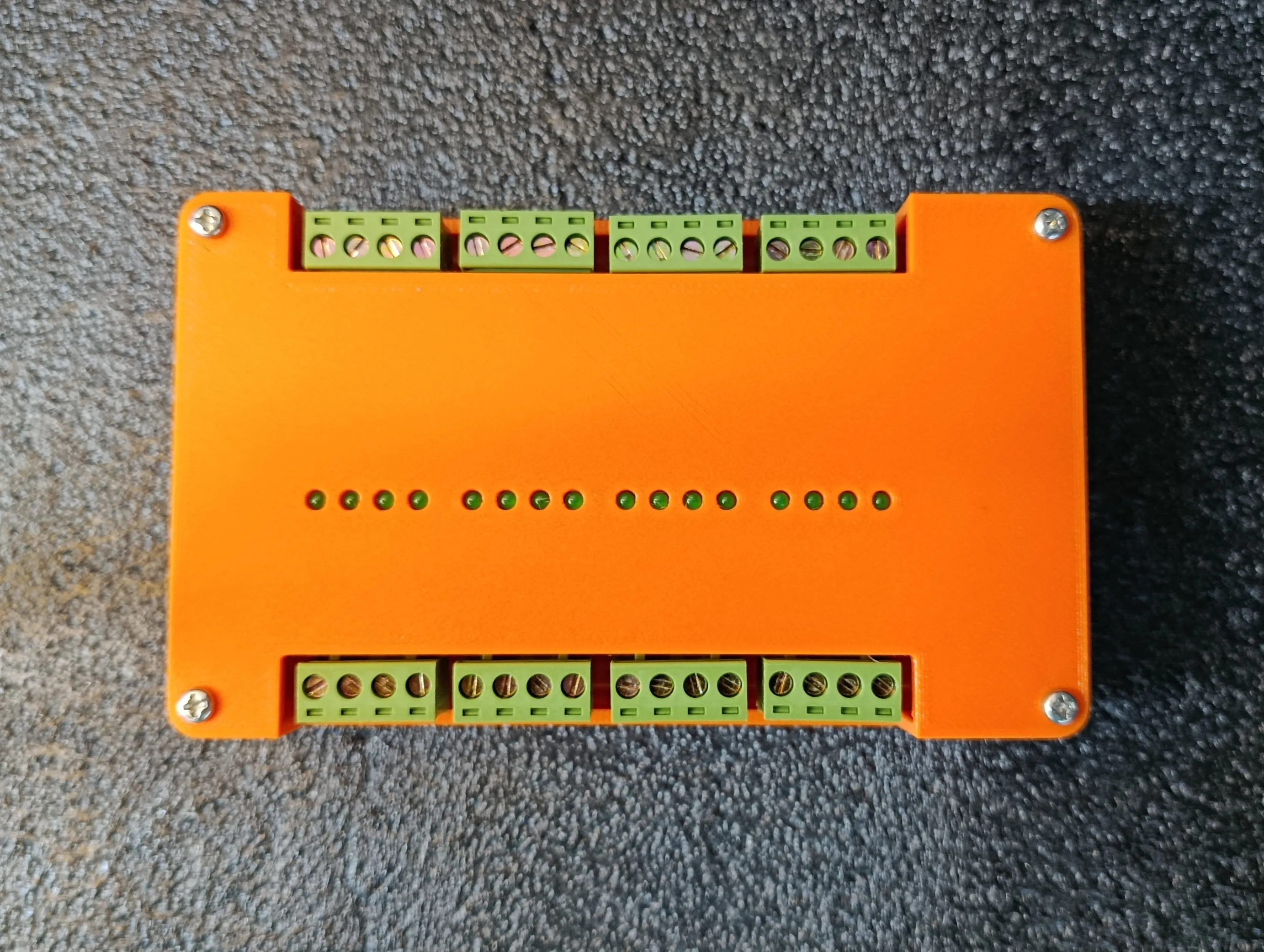 KORVX DinTerminal V1 industrial control breakout module